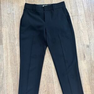 Vince Womens Black Pants Ankle Trousers Business Size 2